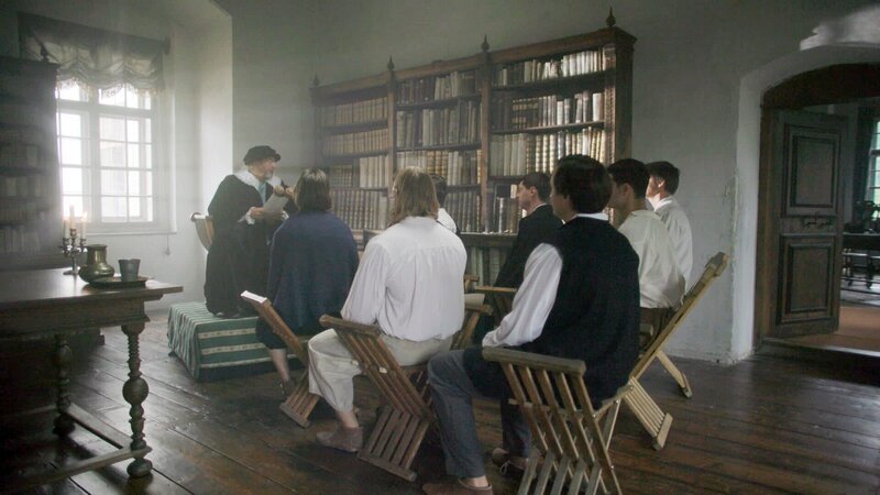 Dinkelsbühl mit Studenten. – Bild: ZDF und ORF/​Ranfilm