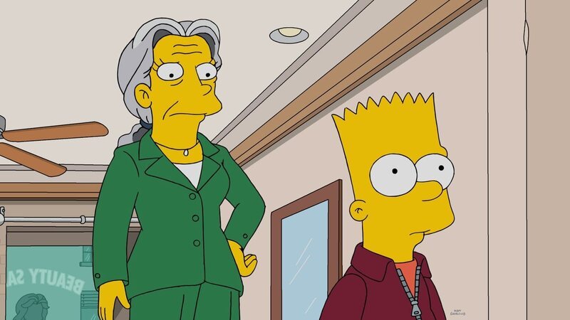 Durch einen Zufall hat Bart (r.) eine glorreiche Geschäftsidee. Er verbringt Zeit mit alten einsamen Frauen wie Phoebe (l.) und kassiert im Gegenzug Geld … – Bild: Fox