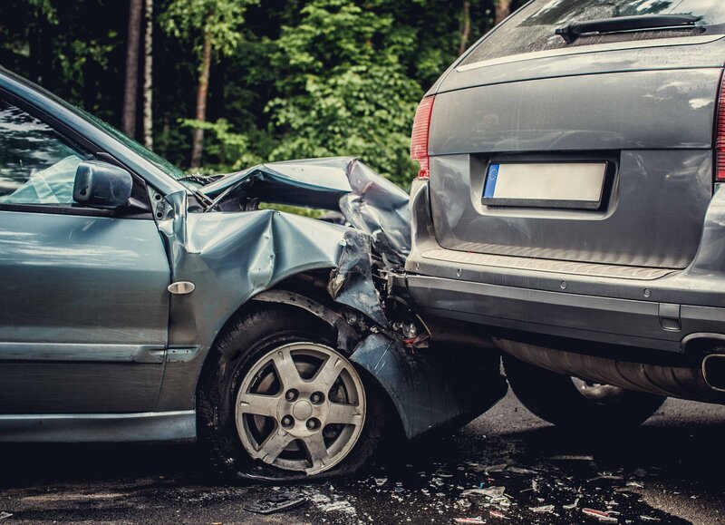 Car accident on the street. – Bild: Vladimir Poplavskis