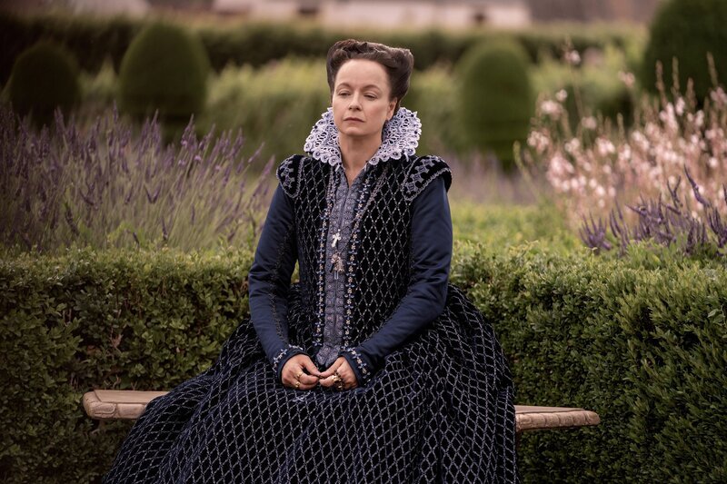 Catherine de Medici (Samantha Morton) – Bild: Lions Gate Televison inc. /​ Starz Entertainment, LLC /​ Stephanie Branchu