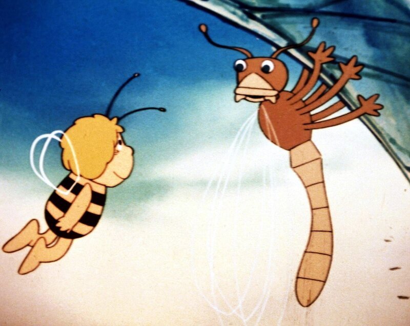 Maja macht eine neue Bekanntschaft. – Bild: ZDF