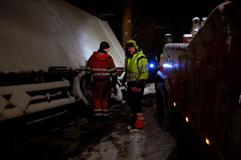 ODDA, NORWAY – „Against all odds“ Thord and Andrzej. – Bild: Parkstad /​ National Geographic Channels