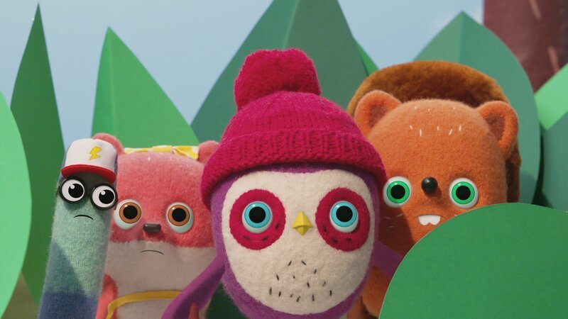 Beccas Bande ist auf dem schwierigen Weg zum sagenhaften Wünschestein. – Bild: NDR/​JAM Media