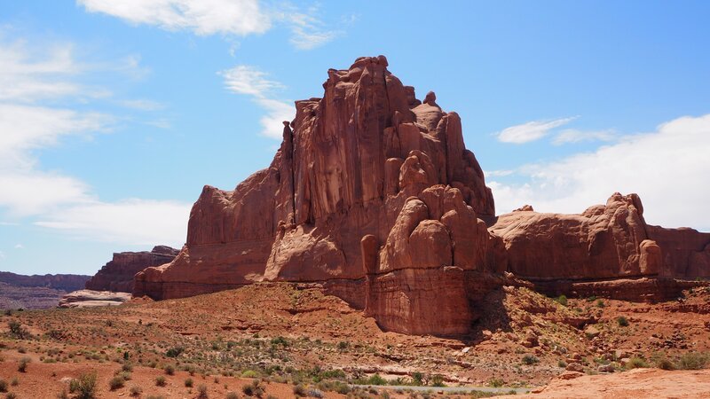 Turm von Babel, Arches-Nationalpark, Utah, USA – Bild: Aurore Kervoern /​ Getty Images/​iStockphoto /​ GettyImages-1183725809