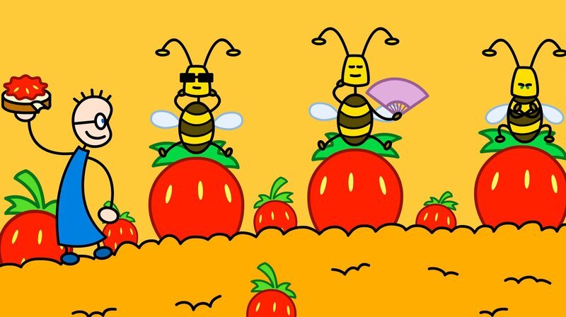 Tom ist Reiseleiter für die Bienen. Aber es allen Bienen Recht zu machen ist gar nicht so einfach. – Bild: SWR