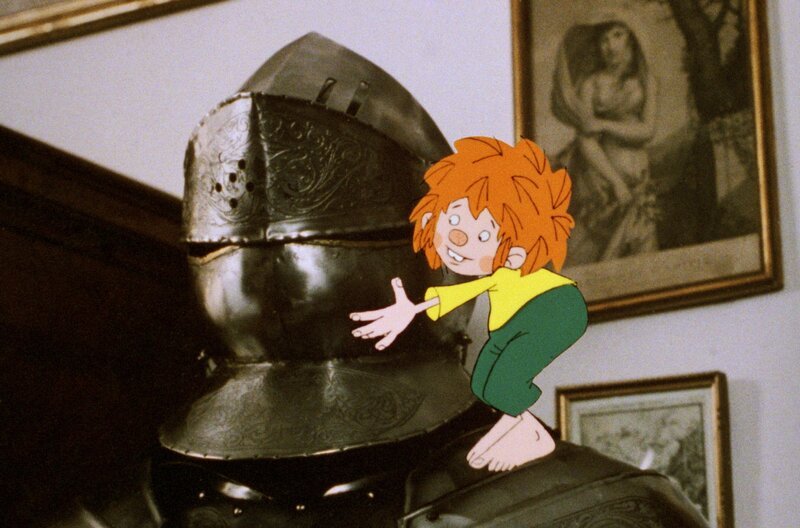 Pumuckl treibt im Schloss der Gräfin sein Unwesen. – Bild: BR/​Infafilm GmbH/​Original-Entwurf „Pumuckl“-Figur: Barbara von Johnson