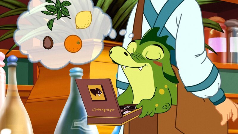 Hektor erreicht die Zutaten der Düfte. – Bild: ORF