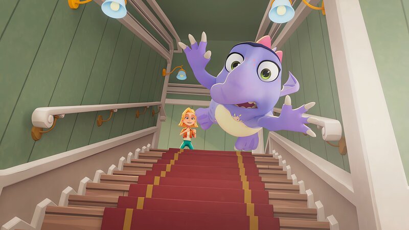 Sophie will Trina das Fliegen beibringen. – Bild: KiKA/​MACK Magic/​Der Kinderkanal von ARD und ZDF