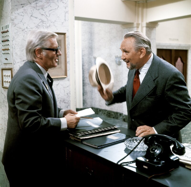 Maxi Böhm, Gustav Knuth. – Bild: ORF III