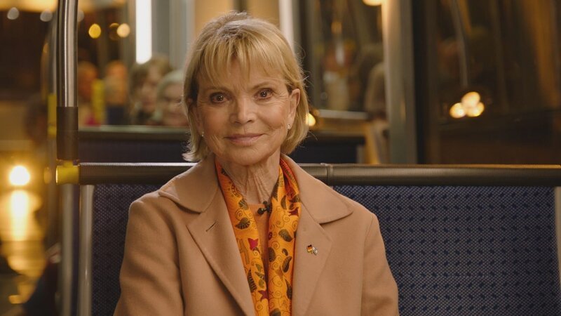 Schauspielerin Uschi Glas zu Gast in der nachtlinie. – Bild: Michael Maylandt /​ BR