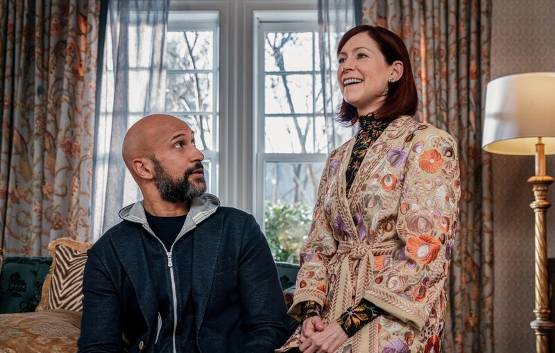 Pictured (L-R): Keegan-Michael Key as Ashton Hayes and Carrie Preston as Elsbeth Tascioni – Bild: CBS Broadcasting, Inc.