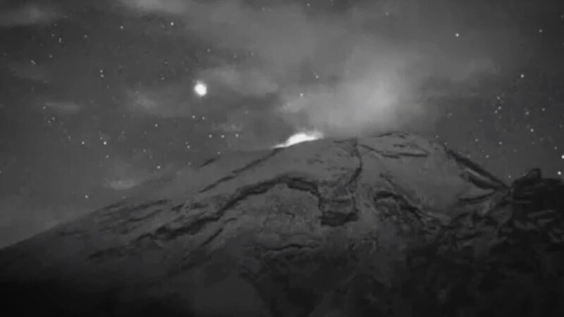 Der Popocatepetl in Mexiko – Bild: Warner Bros. Discovery