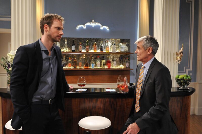 Leonard (Christian Feist, l.); Friedrich (Dietrich Adam, r.) – Bild: Ann Paur