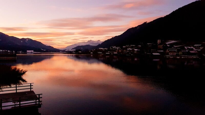 Abendstimmung am Weißensee – Bild: GHOSTCAT Medienproduktion