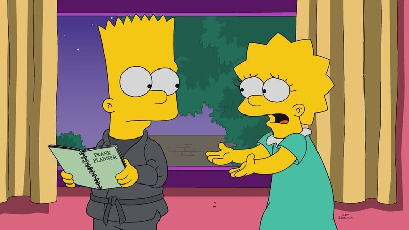 Bart (l.); Lisa (r.) – Bild: ProSieben