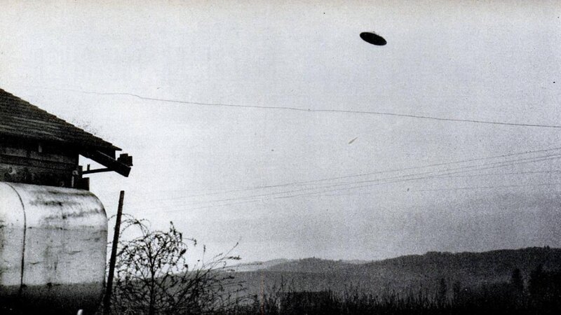 UFO McMinnville Oregon, Vintage Fliegende Untertasse Retro-Fotografie – Bild: THE HISTORY CHANNEL /​ cineflix