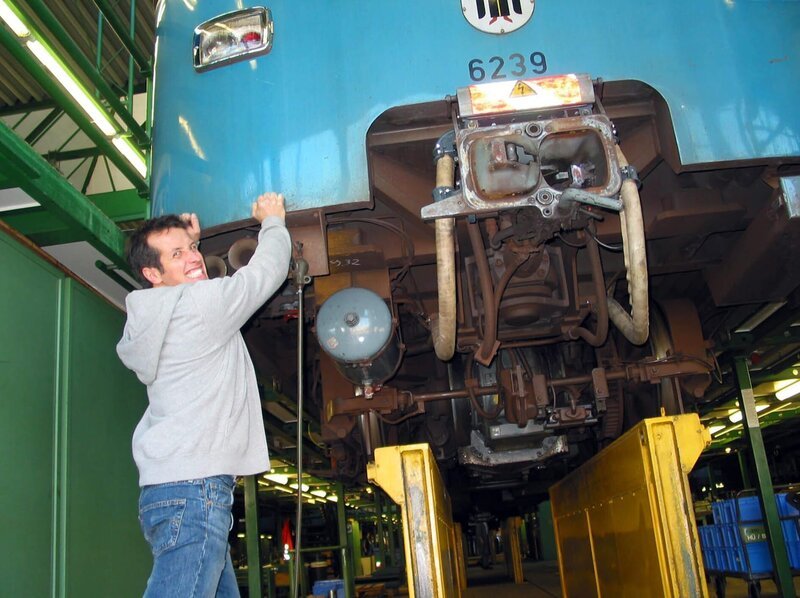 Willi in der U-Bahn Reparaturwerkstatt – Bild: Bayerischer Rundfunk/​megaherz gmbh