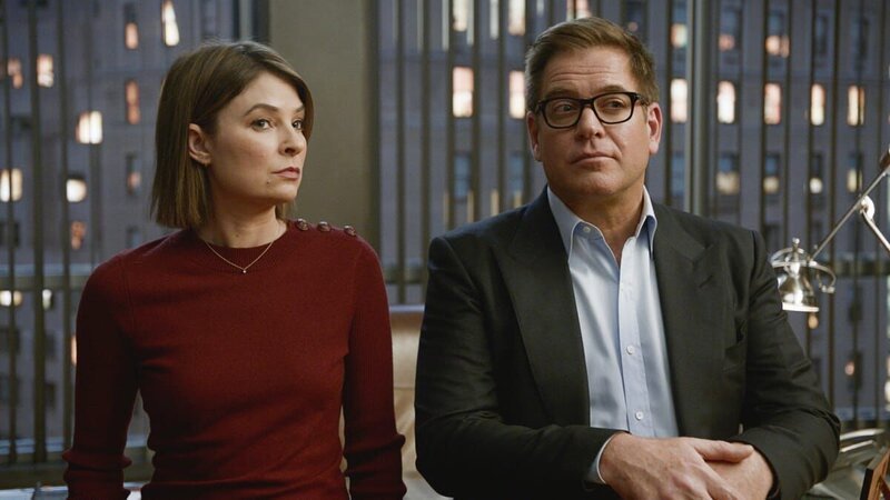 Taylor Rentzel (MacKenzie Meehan, l.); Jason Bull (Michael Weatherly, r.) – Bild: ATV