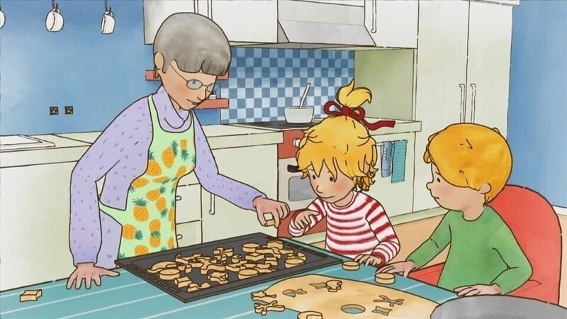 Conni und Jakob wollen Mama mit selbst gebackenen Plätzchen überraschen. Probieren ist natürlich erlaubt! – Bild: ZDF/​Henning Windelband/​Youngfilms GmbH/​KiKA-Bildredaktion