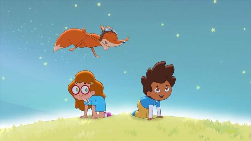 Die Freunde tun so, als seien sie Schafe. – Bild: WDR/​Method Animation