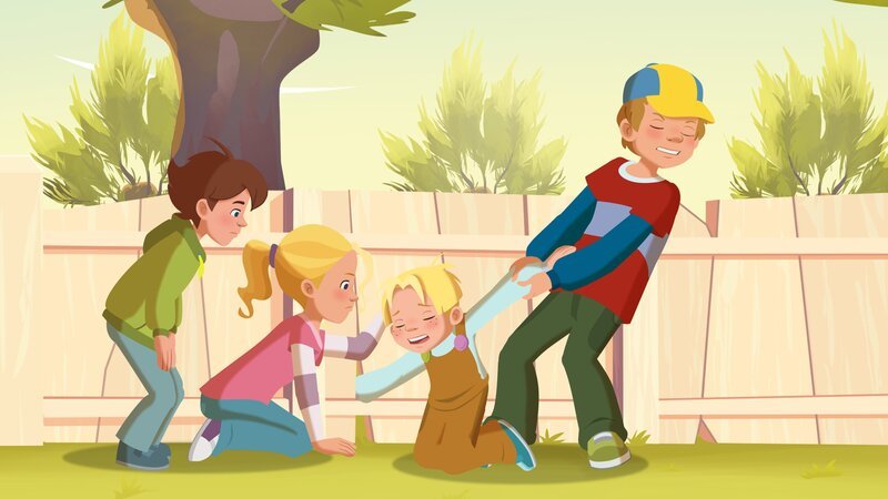 Maus steckt fest und braucht dringend Hilfe. – Bild: ZDF/​WunderWerk GmbH