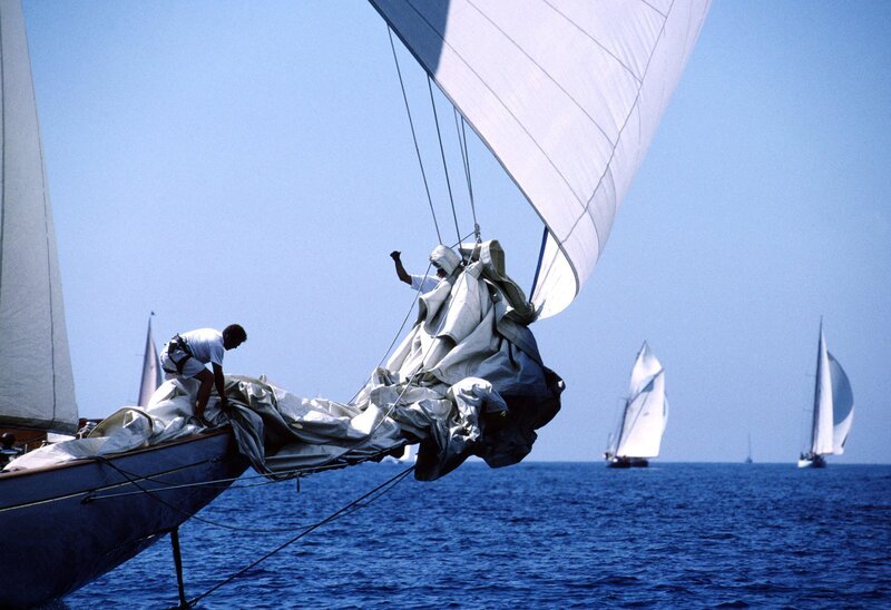 Regatta vor Imperia. – Bild: ORF /​ Kurt Mayer