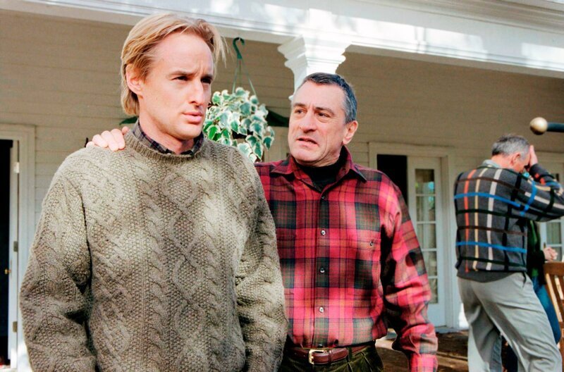 Kevin (Owen Wilson, l.) ist nicht nur ein Mann, den alle Frauen wollen, sondern auch Jacks (Robert De Niro) Favorit. – Bild: ORF (FS1/​FS2) /​ ORF1