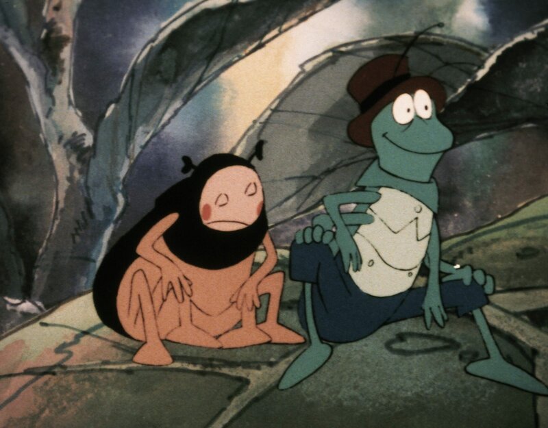 Die Käferfrau ist traurig, sie wird nie die Schönste im Land sein. – Bild: ZDF/​Apollo Film