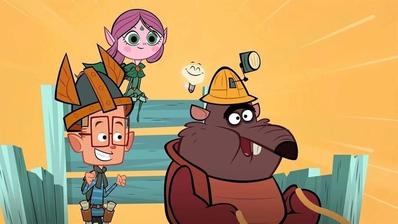 Marcus, Ephi, Lumi und Ratrick (von links) auf dem Postkutschenwagen. – Bild: ZDF /​ Mondo TV France