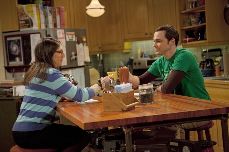 Amy Farrah Fowler und Sheldon Cooper. – Bild: CBS Broadcasting Inc. /​ Justina Mintz