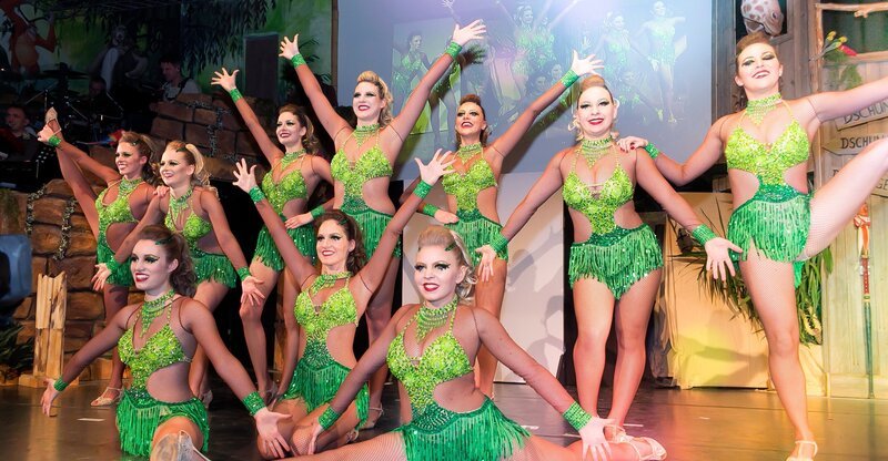 Die Showtanzgruppe Cassiopeia. – Bild: HR/​Heiner Engelter /​ HR/​Pressestelle