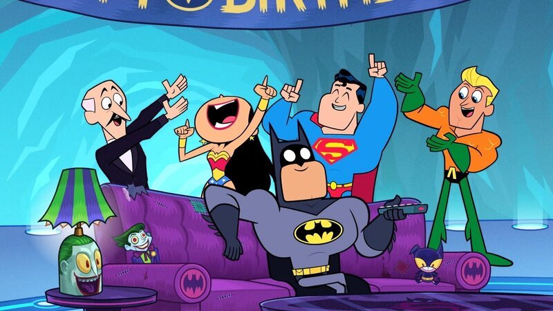 v.li.: Alfred Pennyworth, Wonder Woman, Batman, Superman, Aquaman – Bild: Warner Bros. Entertainment Inc.