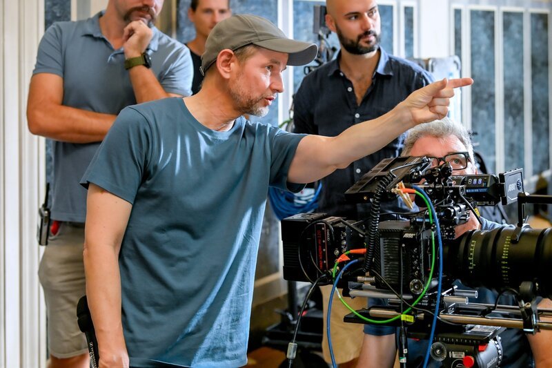 Michael Beyer (Regie), Max Meissl (Kamera) – Bild: ORF/​Thomas Jantzen