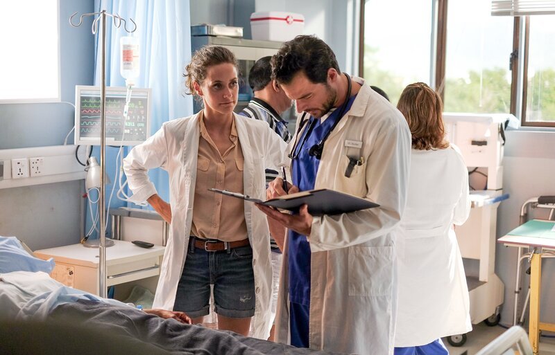 Anja Knauer (Filipa Wagner), Tobias Licht (Daniel). – Bild: ORF 2