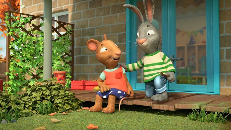 Auch wenn Pip im Spiel zu den „bösen Hexen“ gehört, ist er immer noch Posys bester Freund. – Bild: ZDF/​Magic Light Pictures LTD 2023