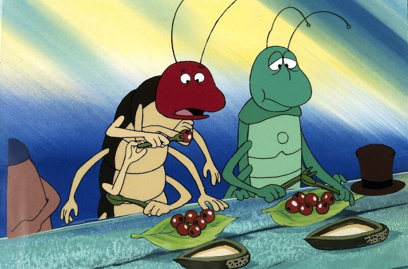 Beim Essen müssen sich alle gut benehmen. – Bild: ZDF/​Apollo Wien