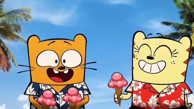 Lecker Eis für Ollie und Moon – Bild: BR/​2017 Cottonwood Media