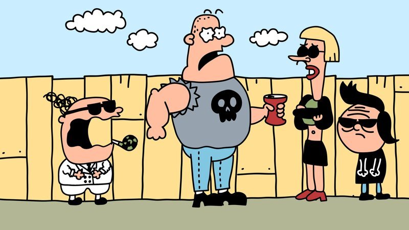 Trafalgar will die anderen coolen mit einem Rülpser beeindrucken. – Bild: NDR/​DR & Nice Ninja