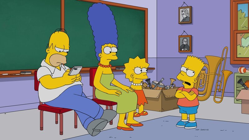 (v.l.n.r.) Homer; Marge; Lisa; Bart – Bild: Fox and its related entities