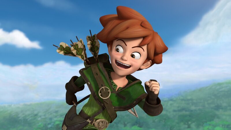 Robin Hood kämpft mutig, kühn und listenreich in Sherwood Forest gegen den Königssohn Prinz John und seine Bande. – Bild: Method Animation, DQ Entertainment, Fabrique d’images, ZDF, ZDF Ent