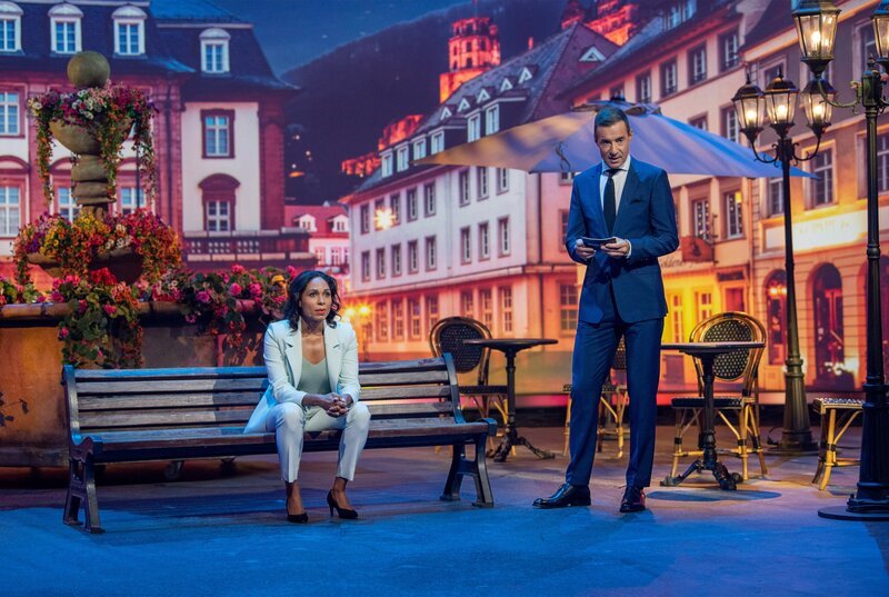 Jana Pareigis und Kai Pflaume. – Bild: ORF/​NDR/​Thorsten Jander