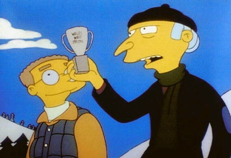 Smithers und Burns wählen die Paarungen für die Bergwanderung aus. – Bild: PR7; ProSieben Media AG