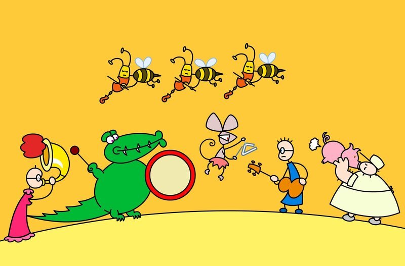 Tom ist verwirrt. Irgendwie spielen alle durcheinander. – Bild: SWR/​Hykade