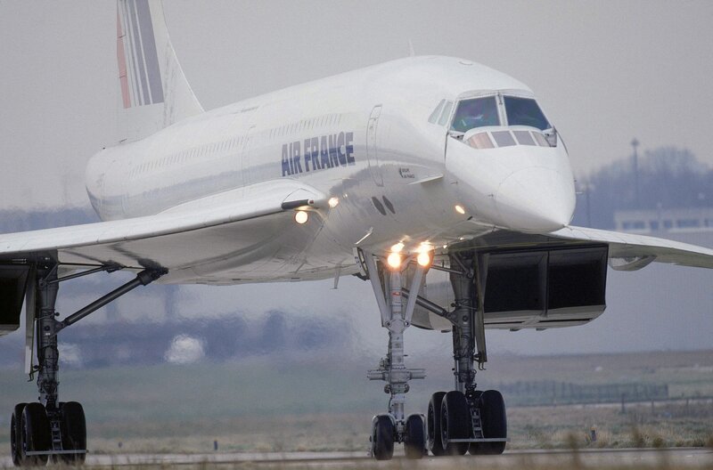 Die Concorde. – Bild: phoenix/​ZDF/​Collection Air France