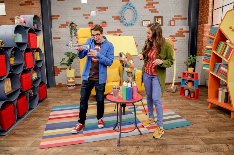 Christoph und Melly. – Bild: ORF/​Tower10/​Kids TV/​Andreas Hagemann