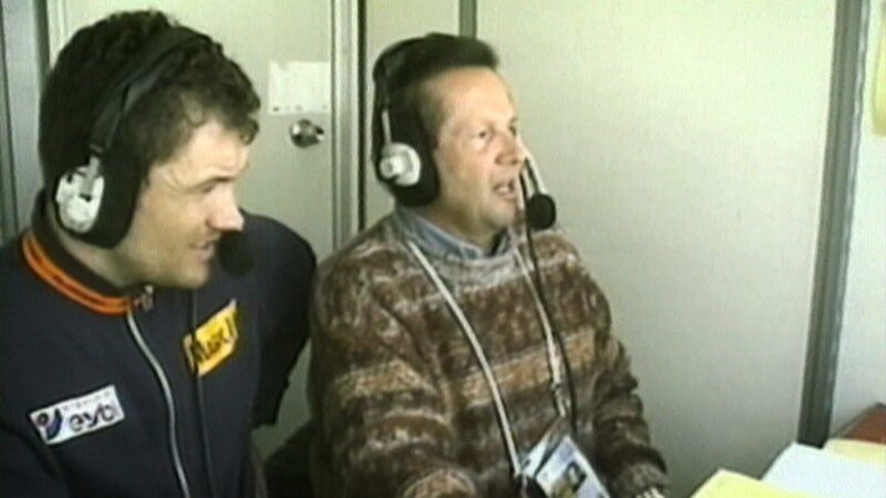 ORF-Kommentatoren Robert Seeger (r.) und Armin Assinger. – Bild: ORF