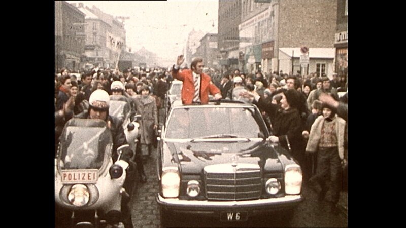 Ankunft von Karl Schranz, ZIB, 08.02.1972. – Bild: ORF