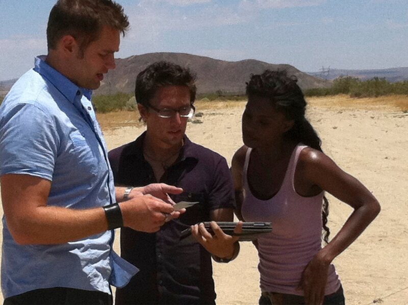 Pictured: (l-r) Ben Hansen, Devin Marble, Lanisha -- Photo by: Robyn Lattaker-Johnson/​Syfy – Bild: /​ (C)SYFY Photocredit Mandatory, Editorial Use Only, NO archive, NO Resale/​Robyn Lattaker-Johnson/​Robyn Lattaker-Johnson