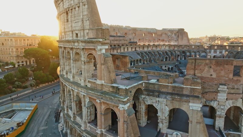 Blick auf das Kolosseum – Bild: Blink Films