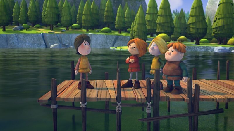 Gilby amüsiert sich mal wieder auf anderer Kinder Kosten. – Bild: ZDF/​studio100media